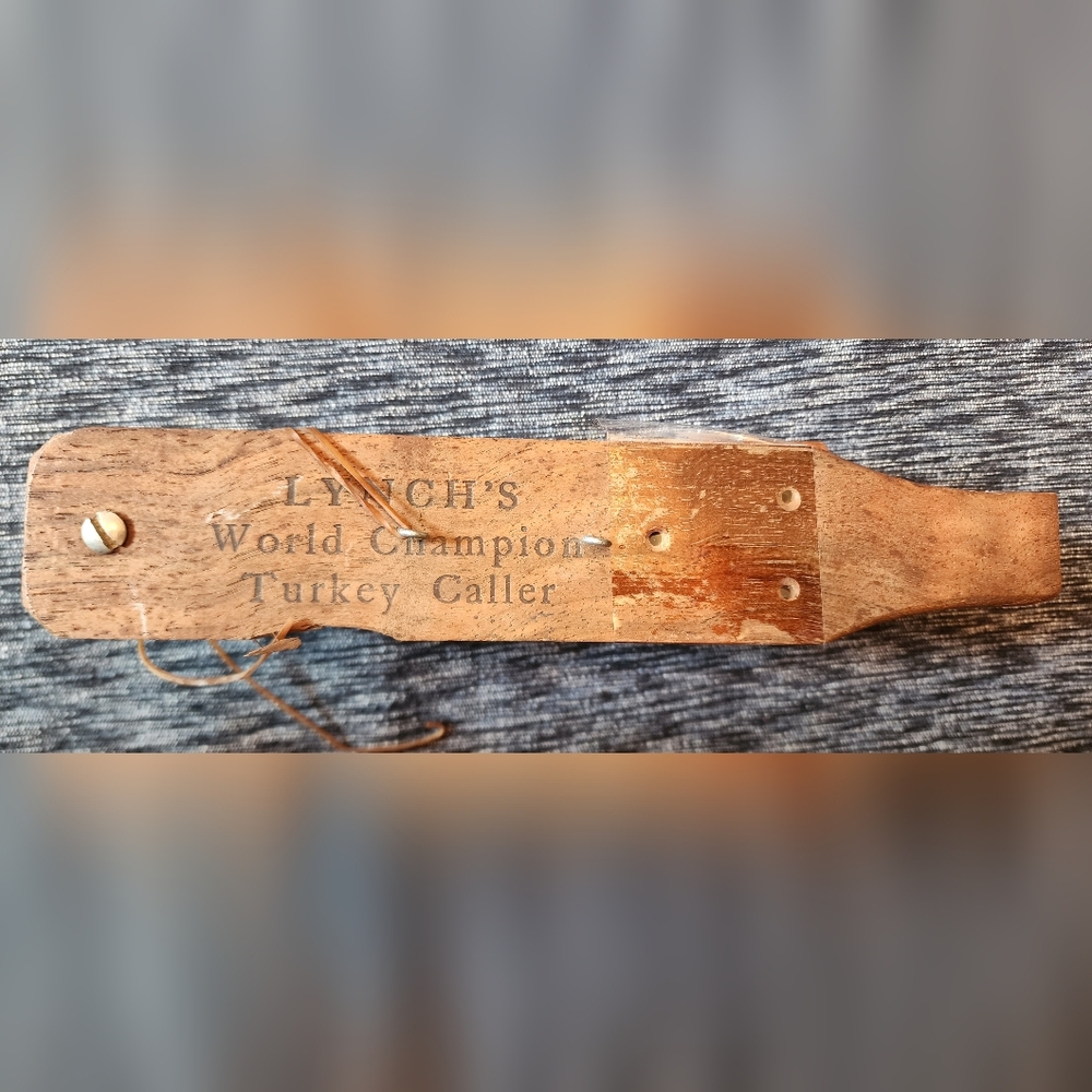 Lynch's Turkey Call World Champion